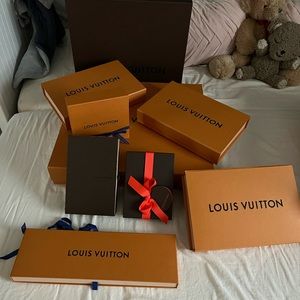 Louis Vuitton boxes